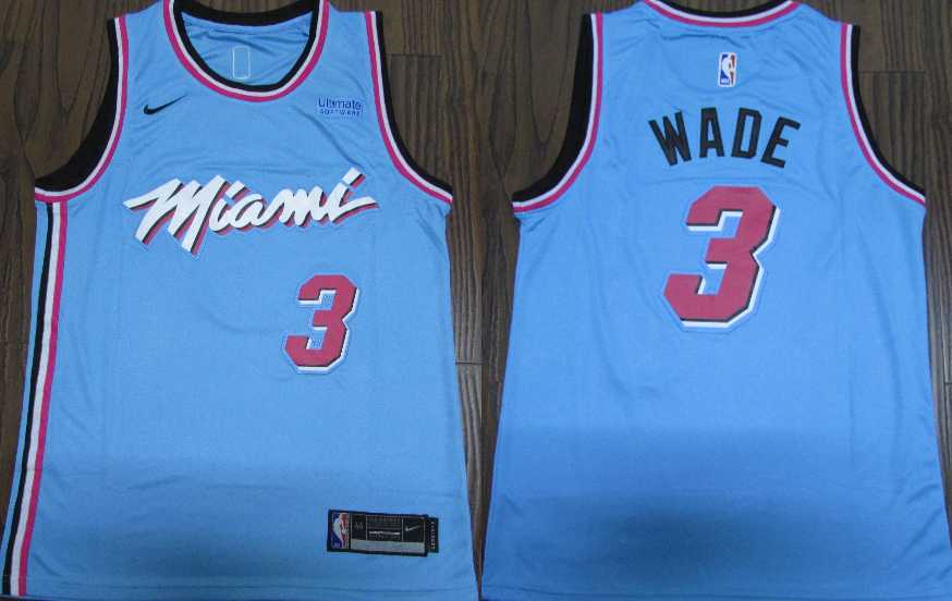 Heat 3 Dwyane Wade Blue 2019-20 Nike City Edition Swingman Jersey,We sell and wholesale Heat 3 Dwyane Wade Blue 2019-20 Nike City Edition Swingman Jersey on line form chian!